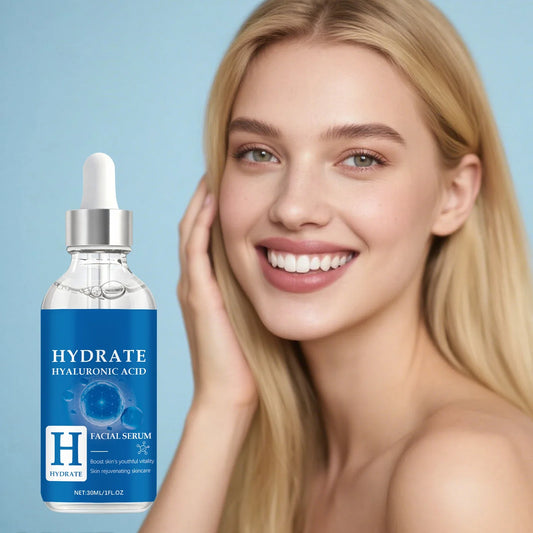 Hyaluronic Acid Face Serum – Deep Hydration, Fragrance Free Hydrating Face Serum Oasis Select