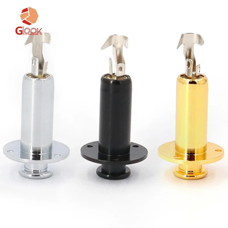 Acoustic Guitar Electric Box EQ Pickup Tail Stud Stereo Audio Output