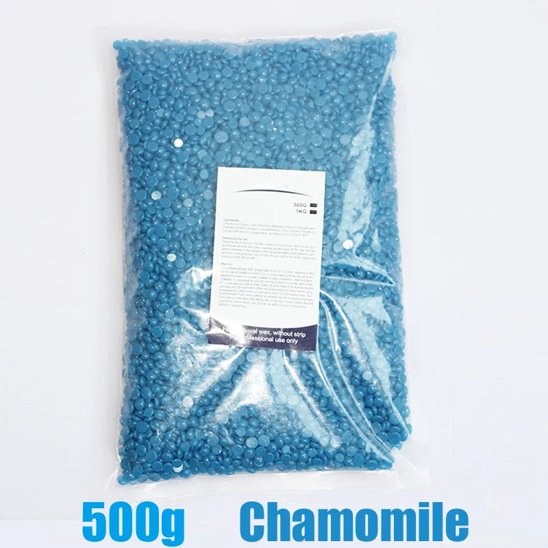 500g Hot Film Wax Beans for Wax Heater – Full Body Hair Removal