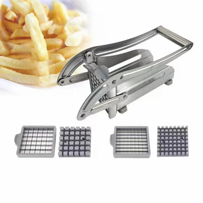 1pc stainless steel cutting machine vegetable cutting machine potato slicer french fry cutting machine, food chopper Peaceful Pleasures Health and Wellness