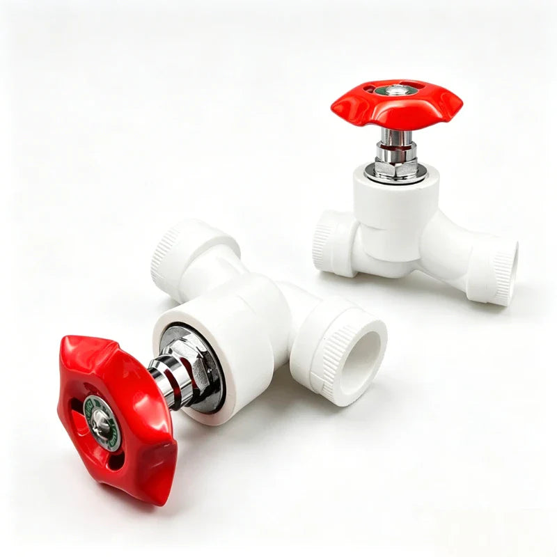 PPR S-Type Globe Valve | High Flow Hot Melt Gate Valve