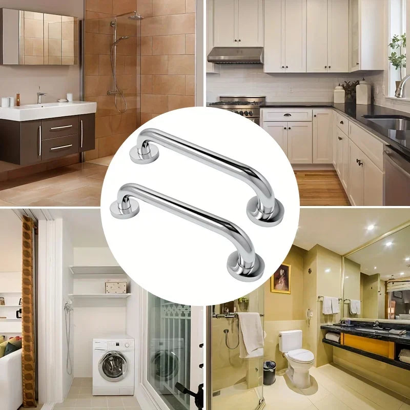 304 Stainless Steel Bathroom Grab Bar | Safety Handrail
