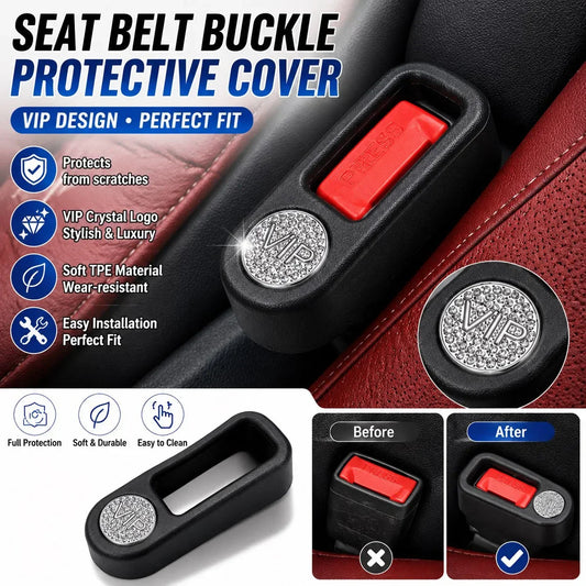 Car Seat Belt Buckle Cover & Gap Stopper | Anti-Scratch Seat Belt Buckle Cover Oasis Select
