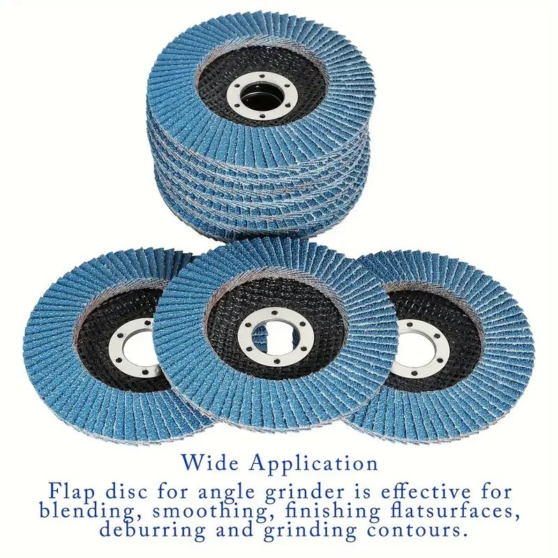 Metal Sanding Flap Discs Angle Grinder Wheels Blade 40 60 80 120grit