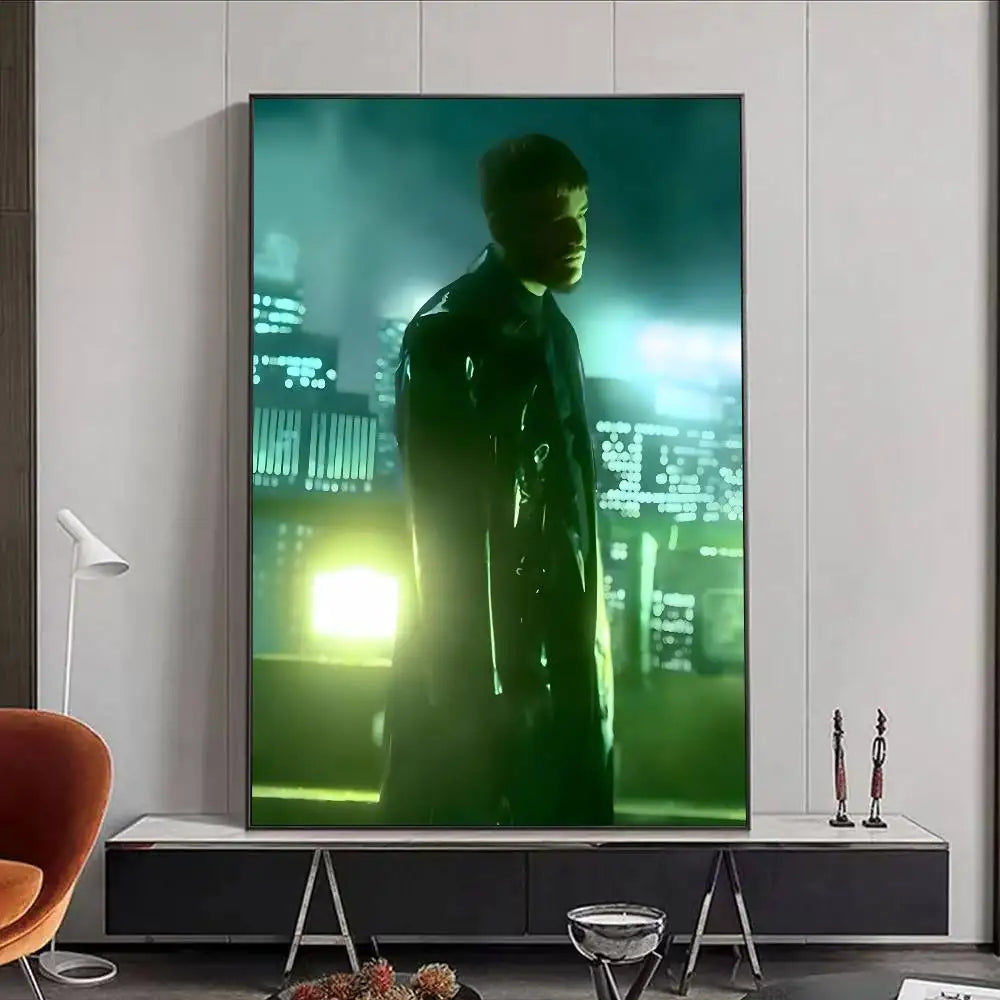 HOT Y-Yeat New Album Poster HD art poster for home living room bar office decoration sticky waterproof Peaceful Pleasures Health and Wellness z5 30X40cmNoframe