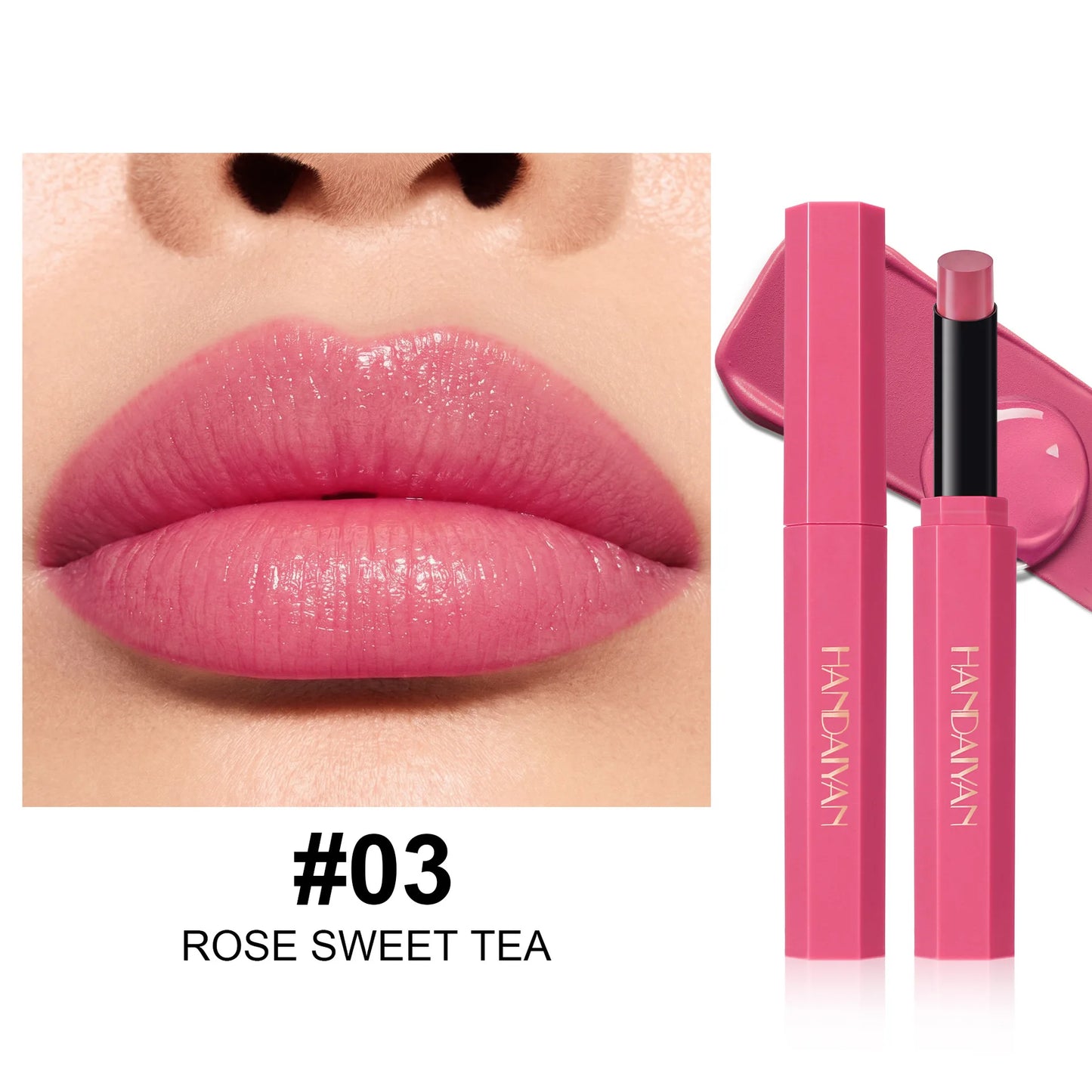 Sparkling Grapefruit Matte Lipstick – Waterproof & Moisturizing