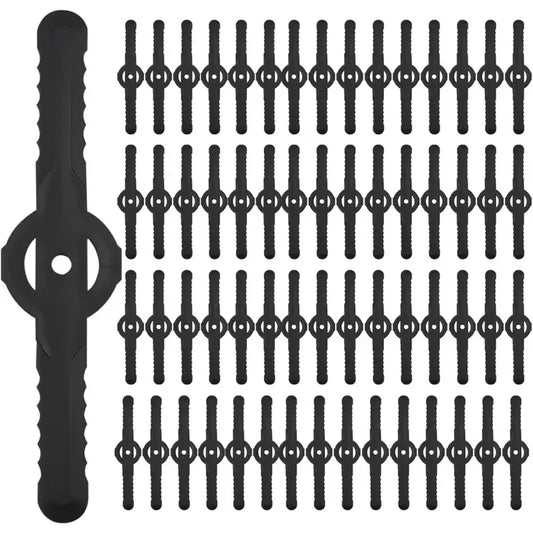 10- Plastic Blade Cutter Replacement Cordless Grass Trimmer Strimmer Peaceful Pleasures Health and Wellness