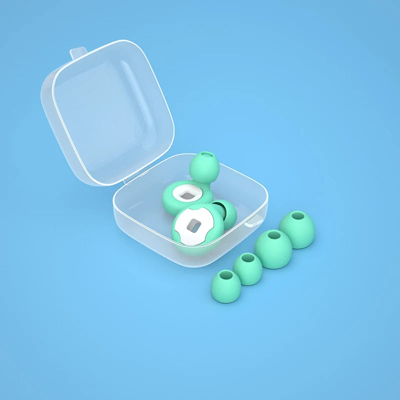 Silicone Noise-Reducing Earplugs | Sleep, Travel & Focus