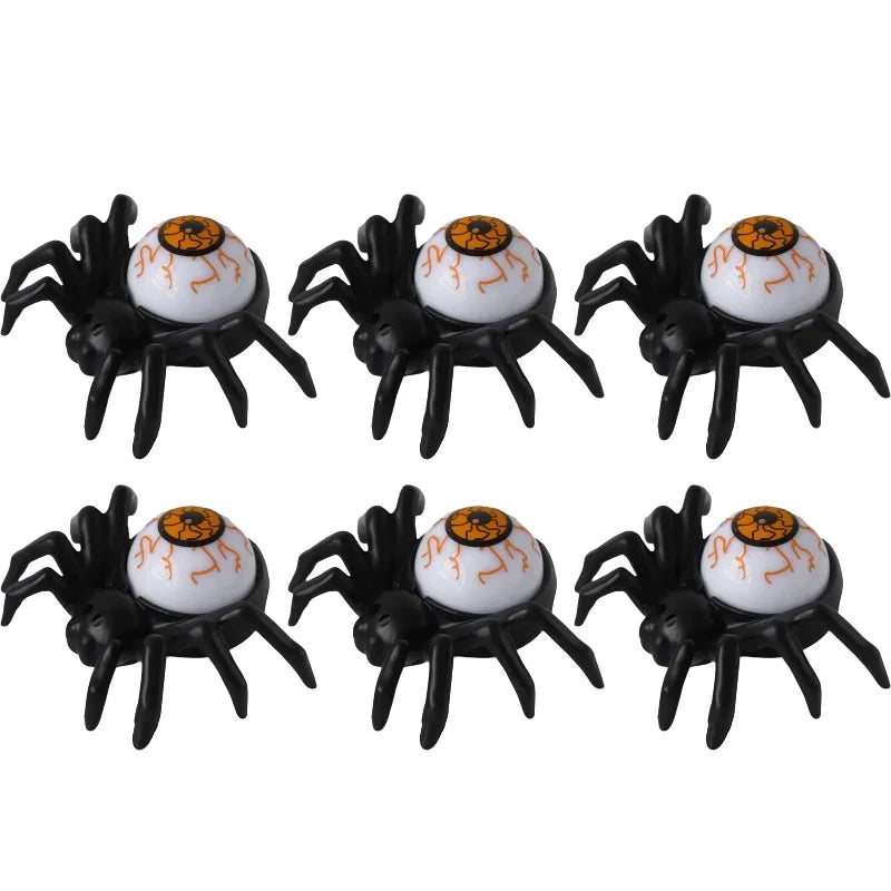 Halloween Spider Eyeball Candle Ambient Light Party Decor 1–12PCS