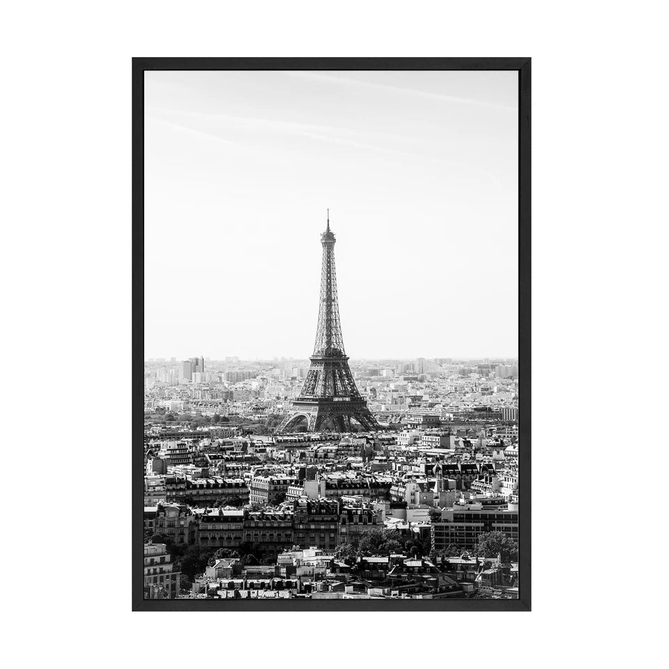 Llama in a Taxi NYC Times Square Canvas Wall Art | B&W Print