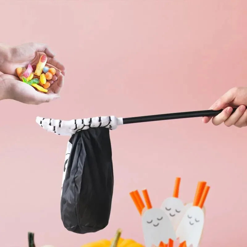 Halloween Pumpkin Candy Bag | Kids Trick-or-Treat Bucket