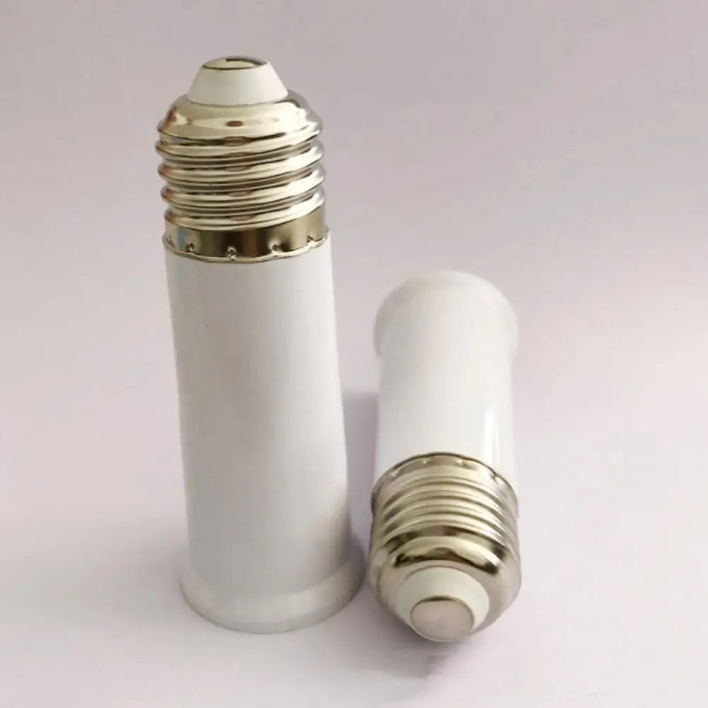 E27 to E27 Lamp Base Extender Adapter Set, 3PCS65mm/95mm Lamp Holder Socket Extension for Bulb Conversion LED Light Adapter Peaceful Pleasures Health and Wellness