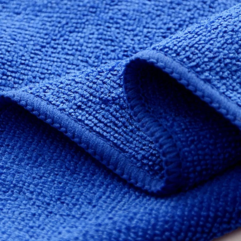 Microfiber Car Wash Cloth 30x30cm – Multi-Use Wax & Clean Rag