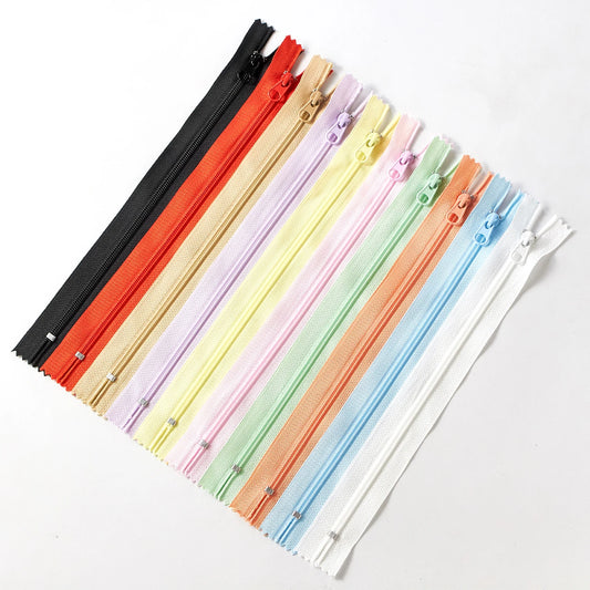 10-Pack Nylon Coil Zippers 20cm Multicolor – Sewing & Crafts Sewing Zippers Peaceful Pleasures Health and Wellness