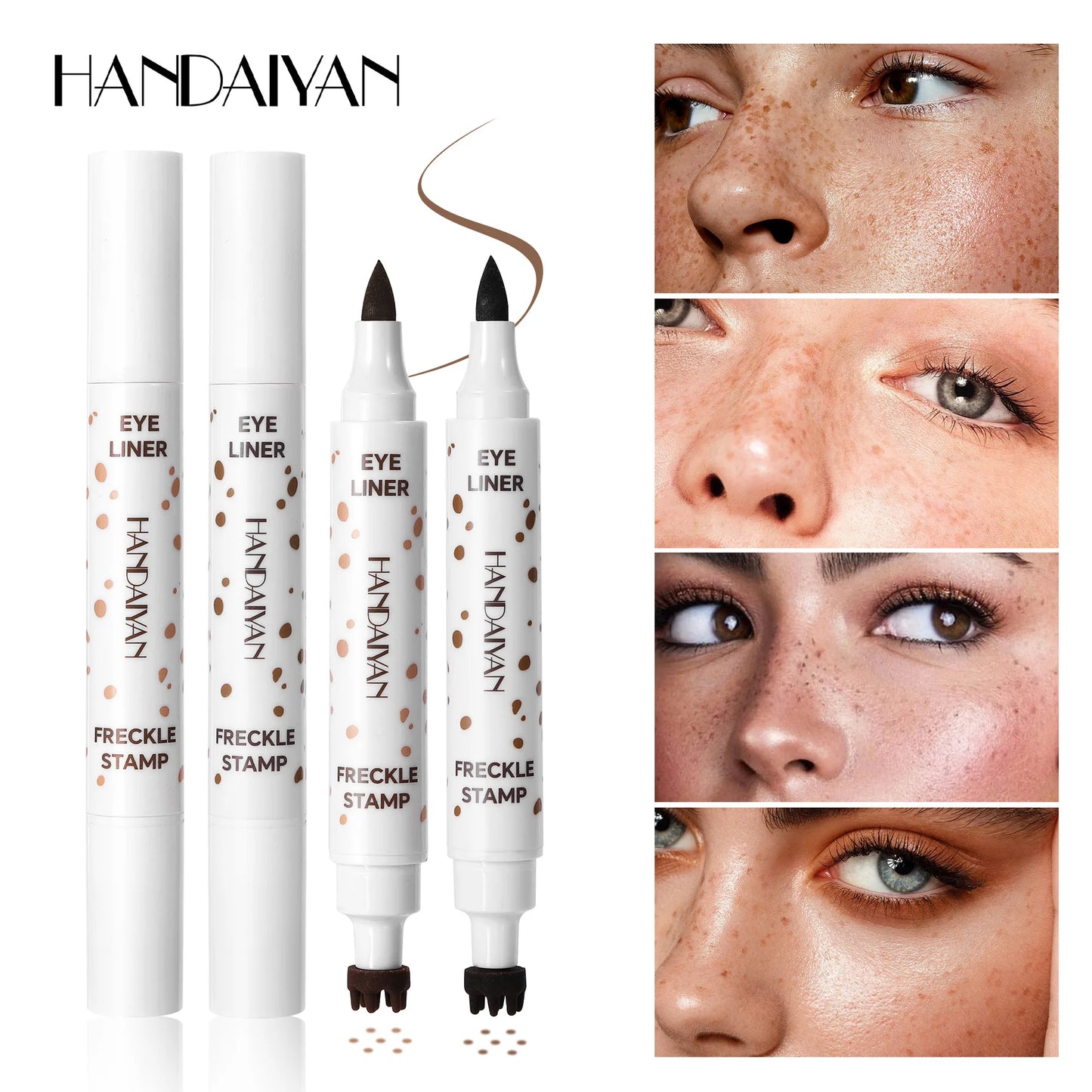 Waterproof Freckle Pen – Natural Lifelike Faux Freckles Makeup