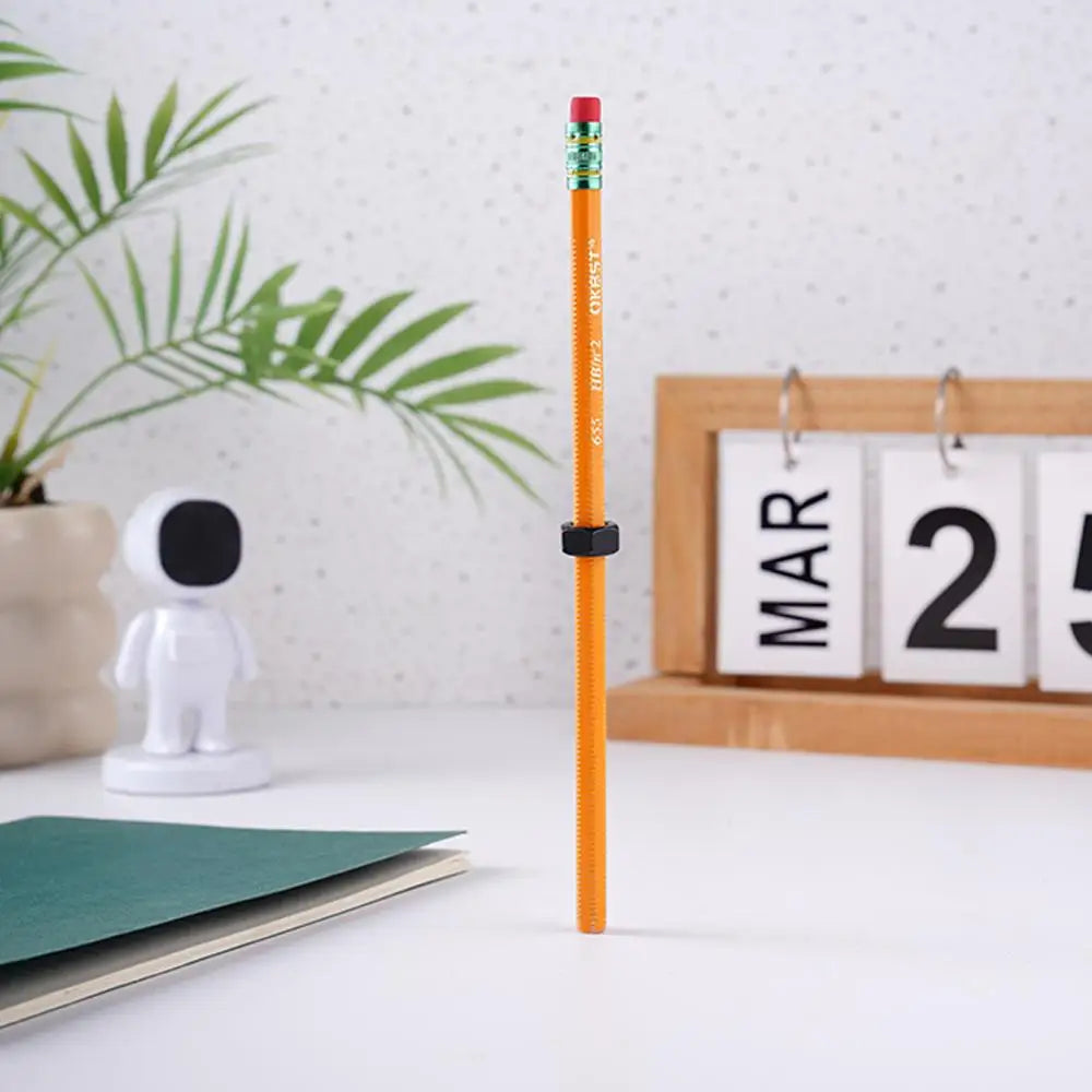 Sensory Fidget Pencil | Threaded Sliding Nut | Classroom Safe Tool
