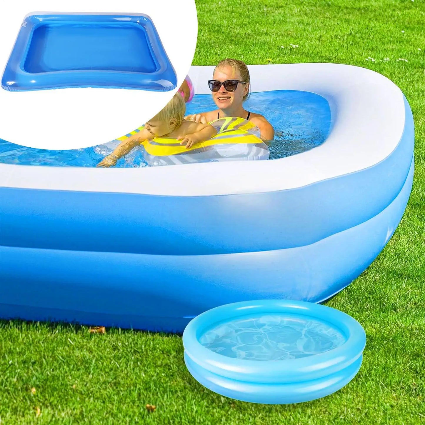 Inflatable Foot Wash Basin – Portable Pool & Beach Foot Bath
