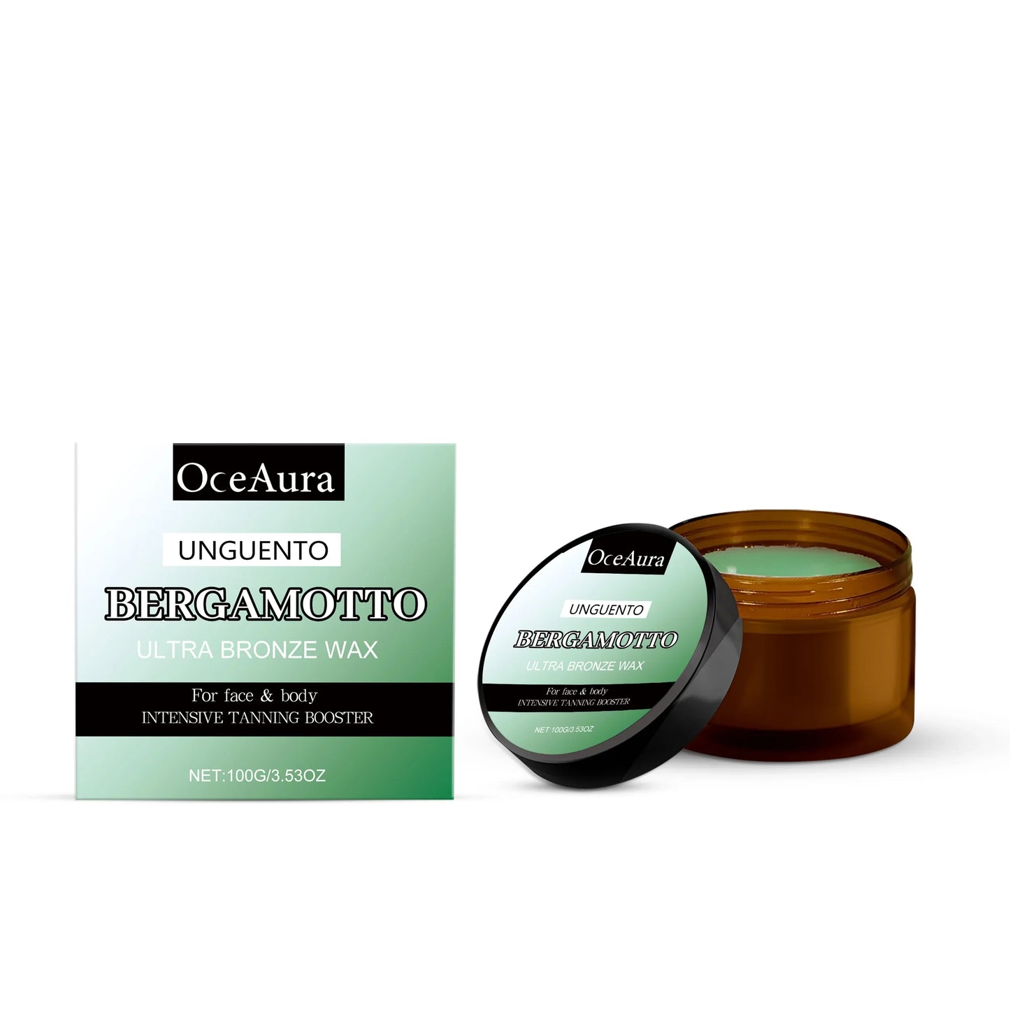 OceAura Bergamot Bronze Self-Tanner & Moisturizing Body Cream
