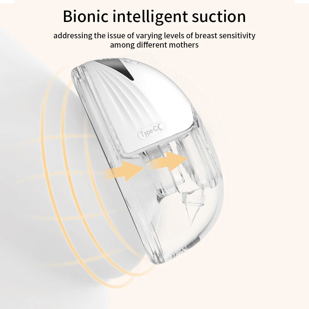 Wearable Hands-Free Electric Breast Pump | 4 Modes, BPA-Free
