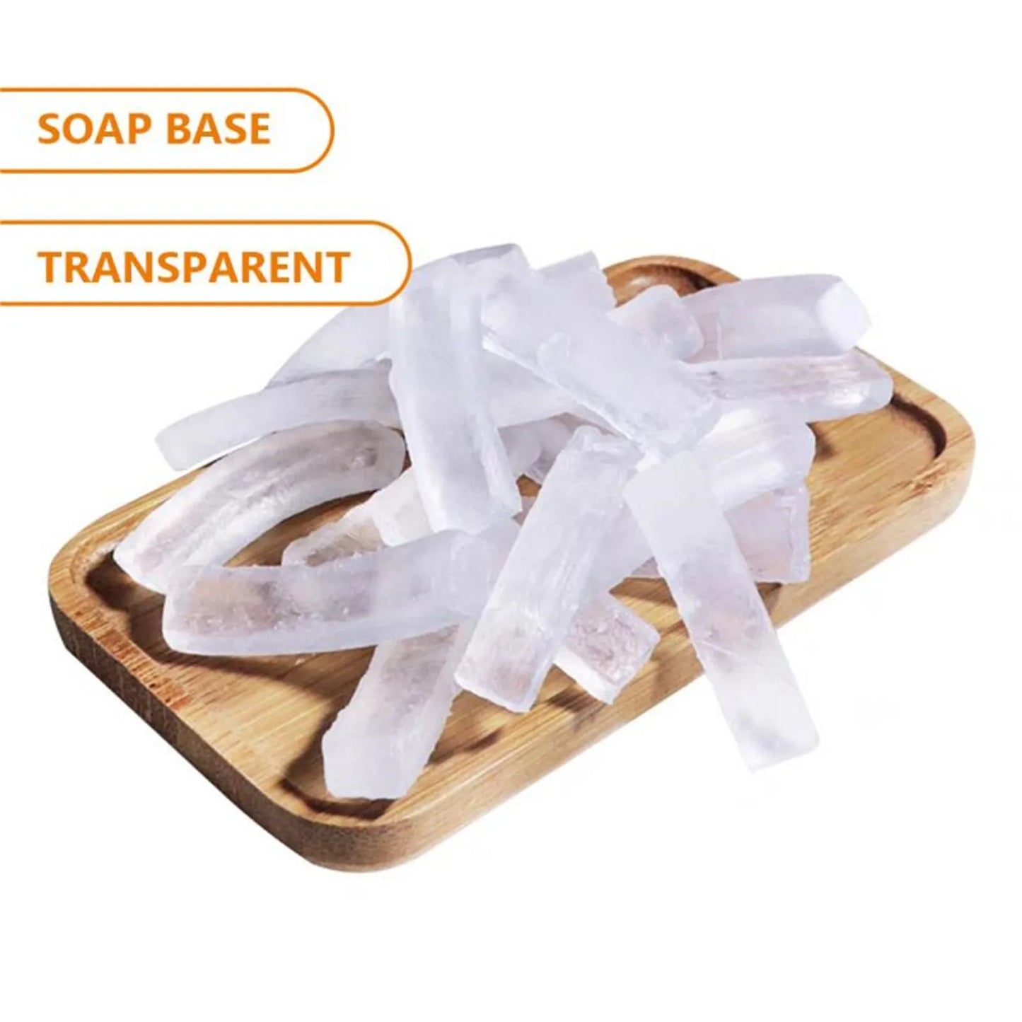 Clear Glycerin Soap Base Organic Soap Making Diy Handmade Vegan Soap Melt Pour Soap Base Household Soap Production Tool Gifts Peaceful Pleasures Health and Wellness