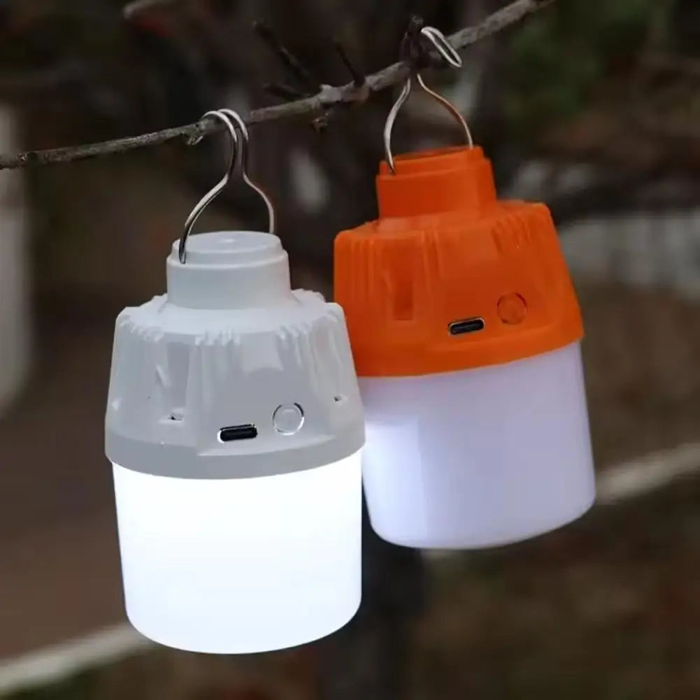 Portable LED Camping Lantern – USB Rechargeable, 3 Modes
