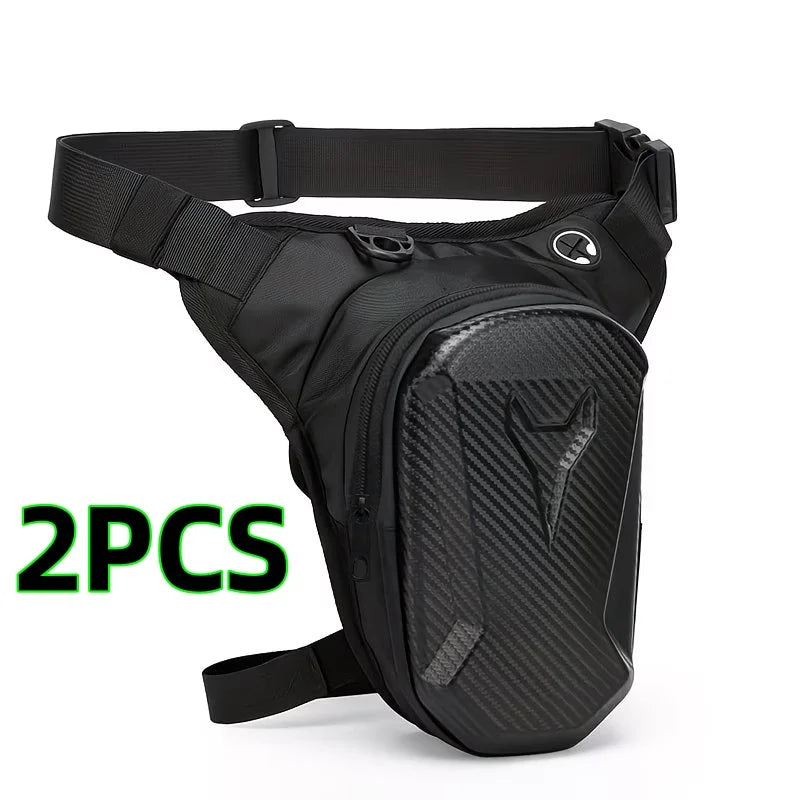 1/2 Piece Set of Leg Side Bags, Cycling Bags, Motorcycle Multifunctional Waterproof Leg and Waist Bags, Outdoor Crossbody Bags, Tactical Leg Bags, Travel Bags Peaceful Pleasures Health and Wellness 2Pcs