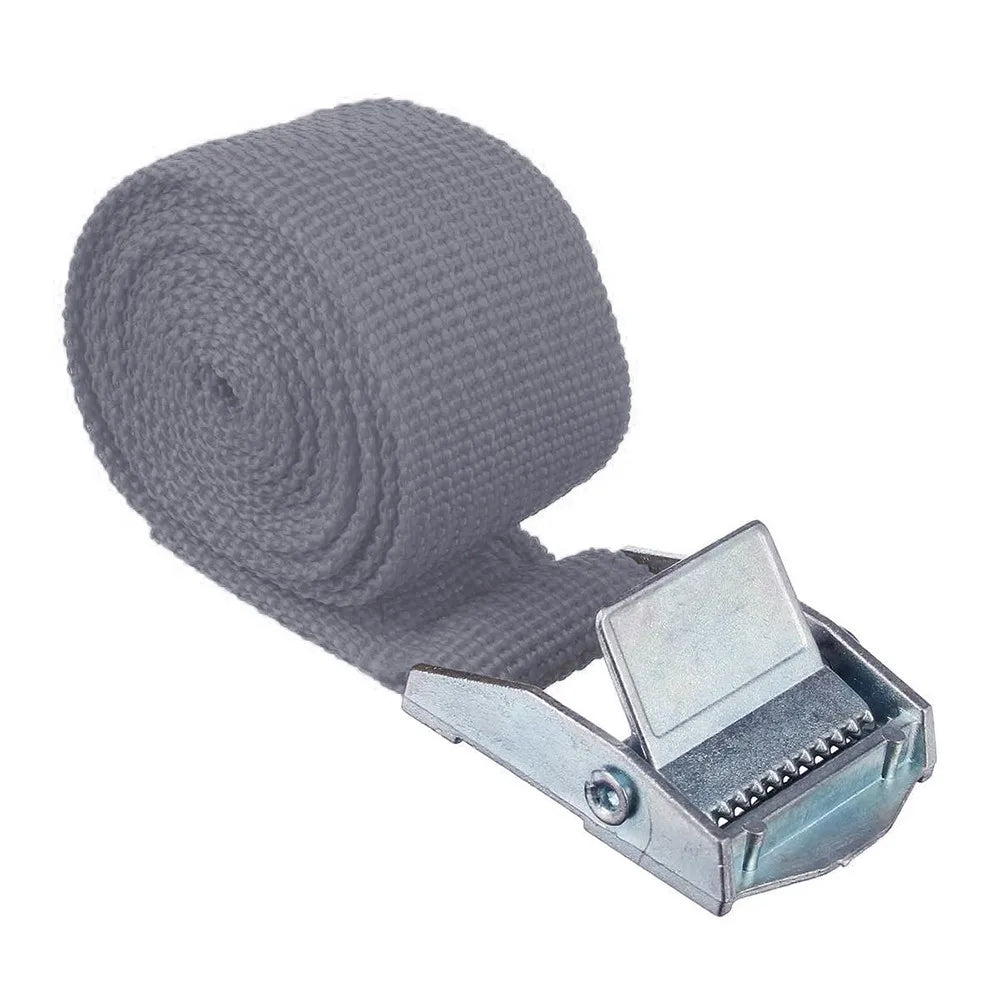 25mmx1M Lashing Strap W Zinc Alloy Nylon Buckle 250 LBS Quick Release