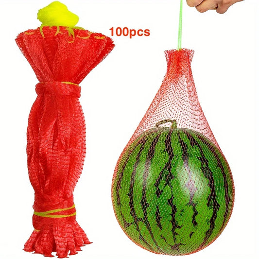 100-Pack Nylon Garden Net Hammock Bags for Vertical Growing Garden Net Hammock Bags Oasis Select
