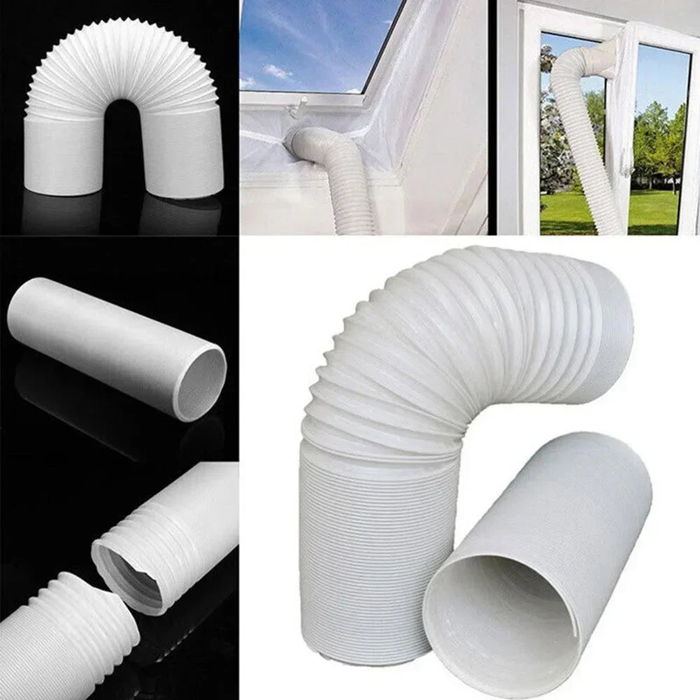 Portable AC Exhaust Hose 130mm/150mm Flexible PVC Duct