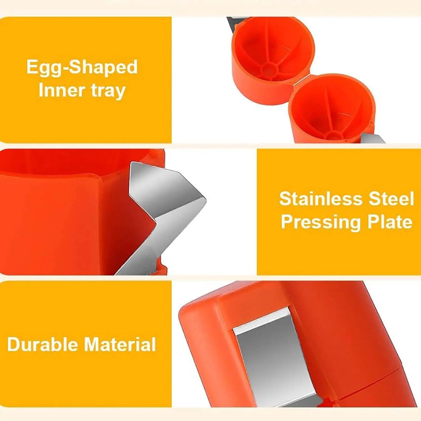 Egg Shell Opener & Cracker – Mess-Free Kitchen Egg Tool
