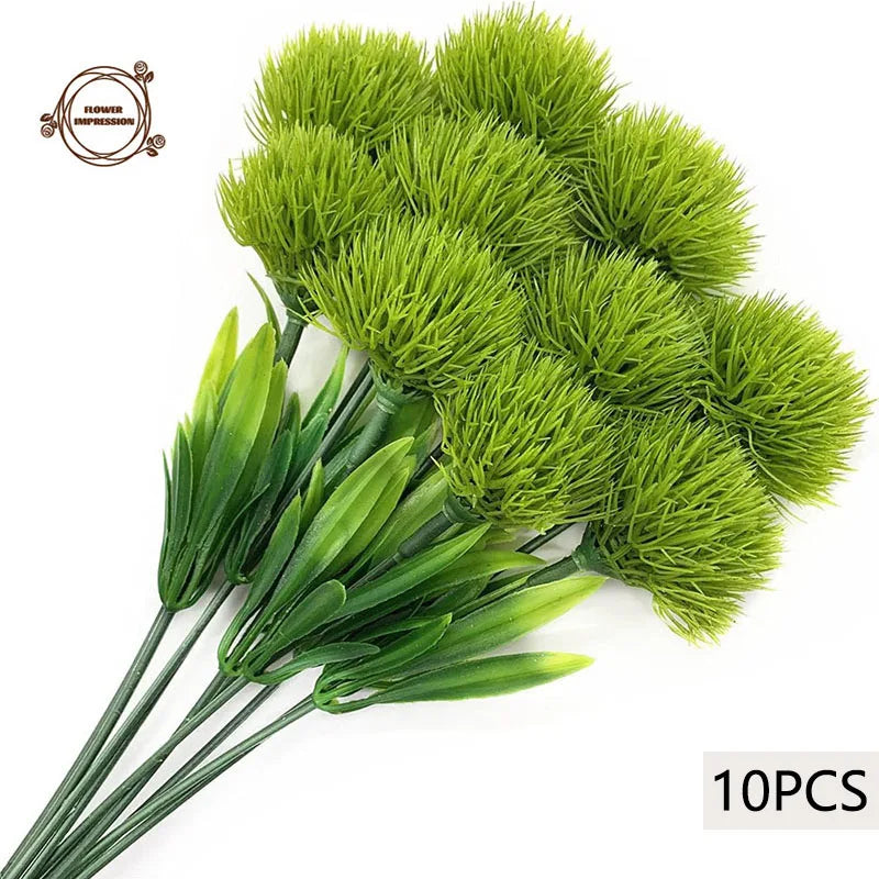 10pcs Artificial Dandelion Flowers – Home, Wedding & Table Decor
