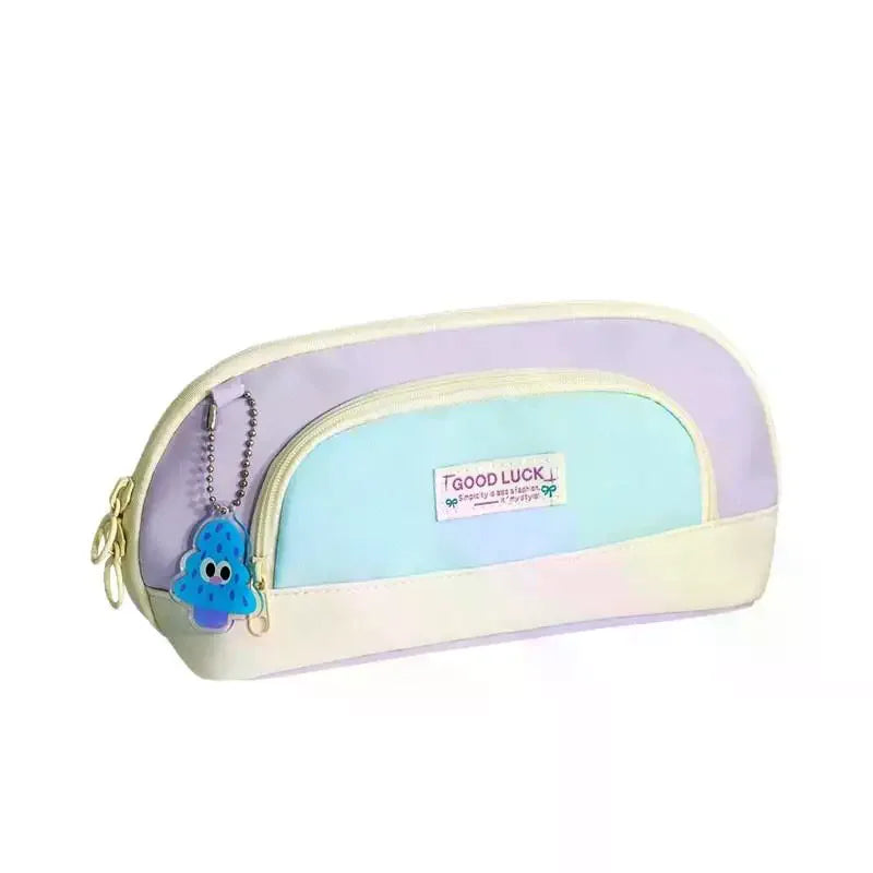 Dopamine Magnetic Pencil Case – Large Capacity Stationery Bag