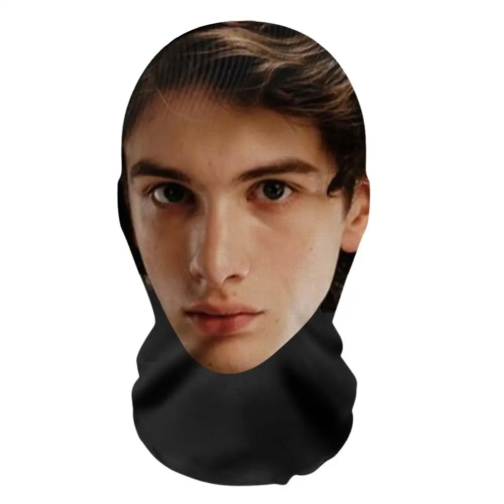 3D Printed Funny Mesh Balaclava Full Face Cosplay Hood Mask