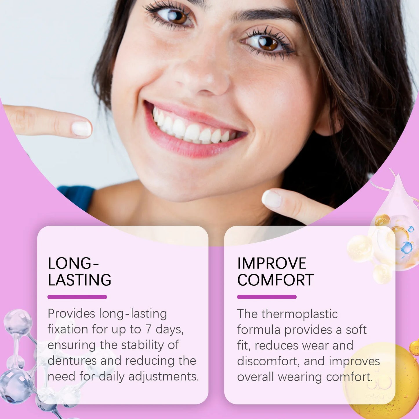 Oralhoe Denture Fixing Adhesive – Strong Hold, Gentle on Gums