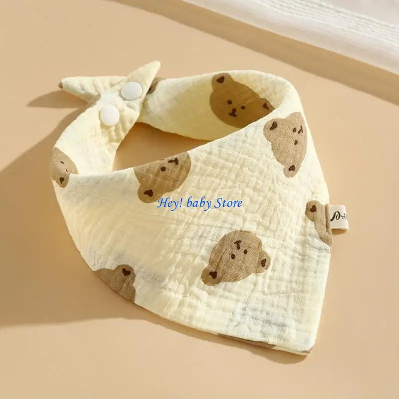 Cute Cotton Baby Bibs for Boys & Girls | Cartoon Teething Bibs