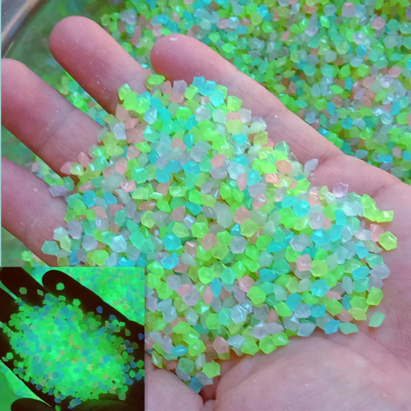 Glow in the Dark Pebbles | Luminous Decorative Rocks & Stones