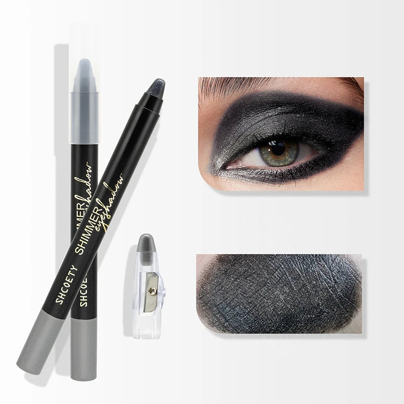 8 color pearl eyeshadow pencil, self-sharpening pencil eyeliner, undercover pencil, does not smudge, waterproof and long-lasting Peaceful Pleasures Health and Wellness SH137-07
