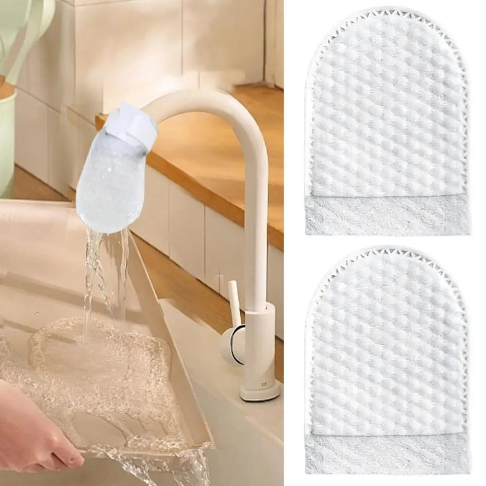 Disposable Faucet Water Filter Cotton Bag, Universal Tap Water Purifier for Removing Sediment Anti-Splash Kitchen Tools Peaceful Pleasures Health and Wellness