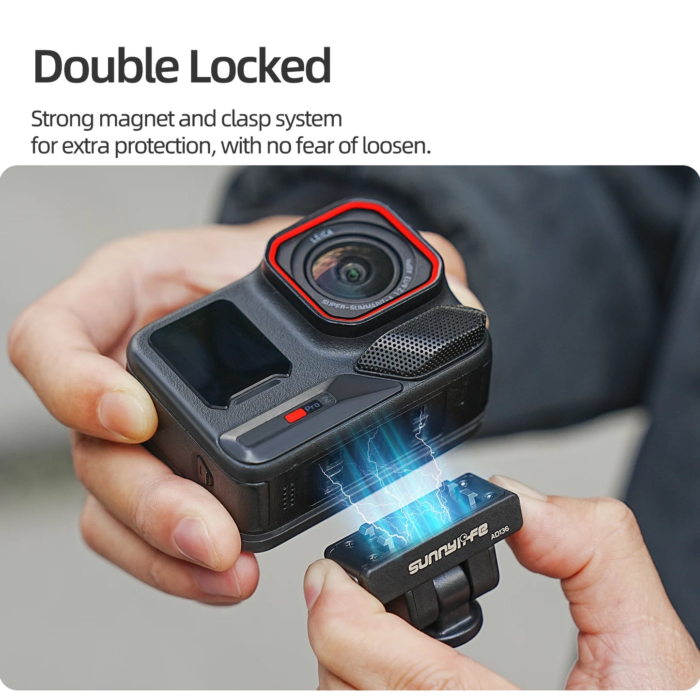 Anti-Slip For Insta360 X4 Air/X5 Adjustable Magnetic Adapter/Ace/Pro 2/1 Quick-Release Accessories Peaceful Pleasures Health and Wellness