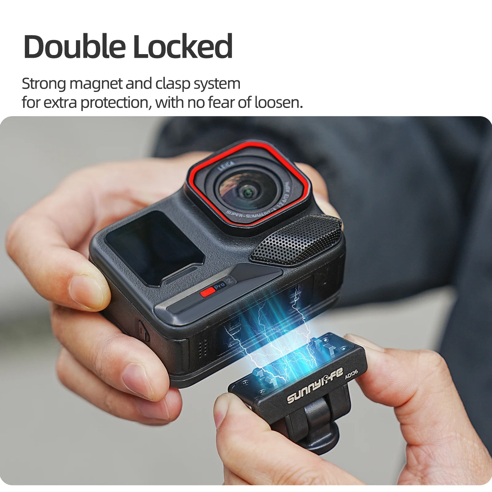 Anti-Slip For Insta360 X4 Air/X5 Adjustable Magnetic Adapter/Ace/Pro 2/1 Quick-Release Accessories Peaceful Pleasures Health and Wellness