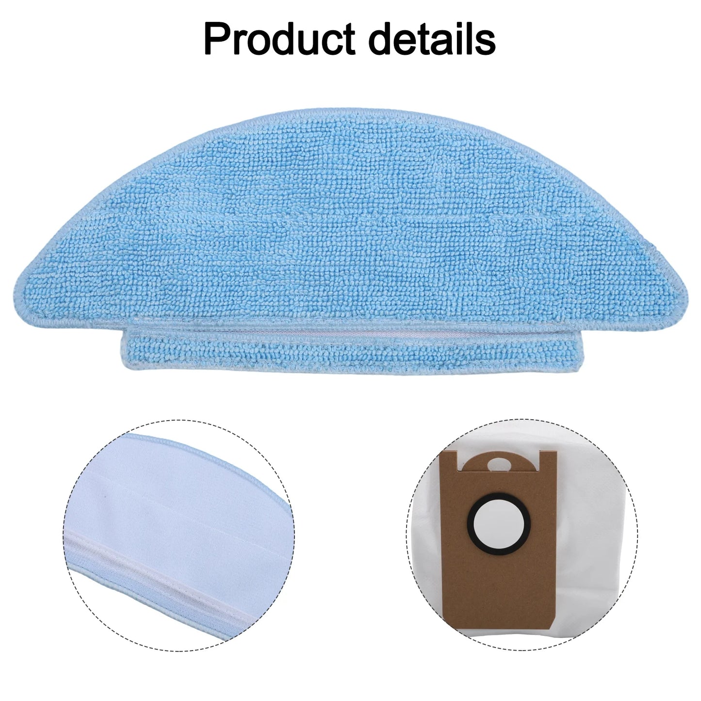 Lubluelu Tikom Laresar Clean L6 Nex Vacuum Mop Cloth Dust Bag