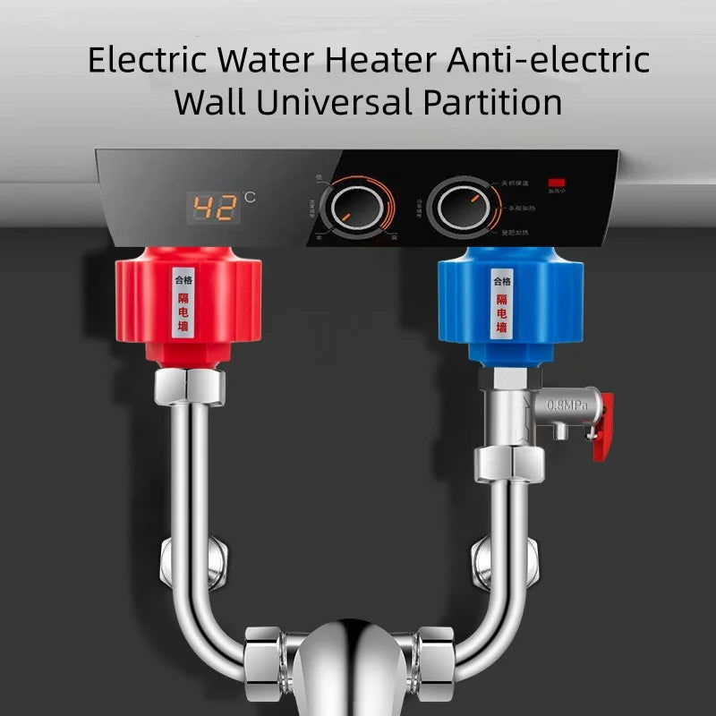 Water Heater Anti-Electric Partition Wall Safety Connector
