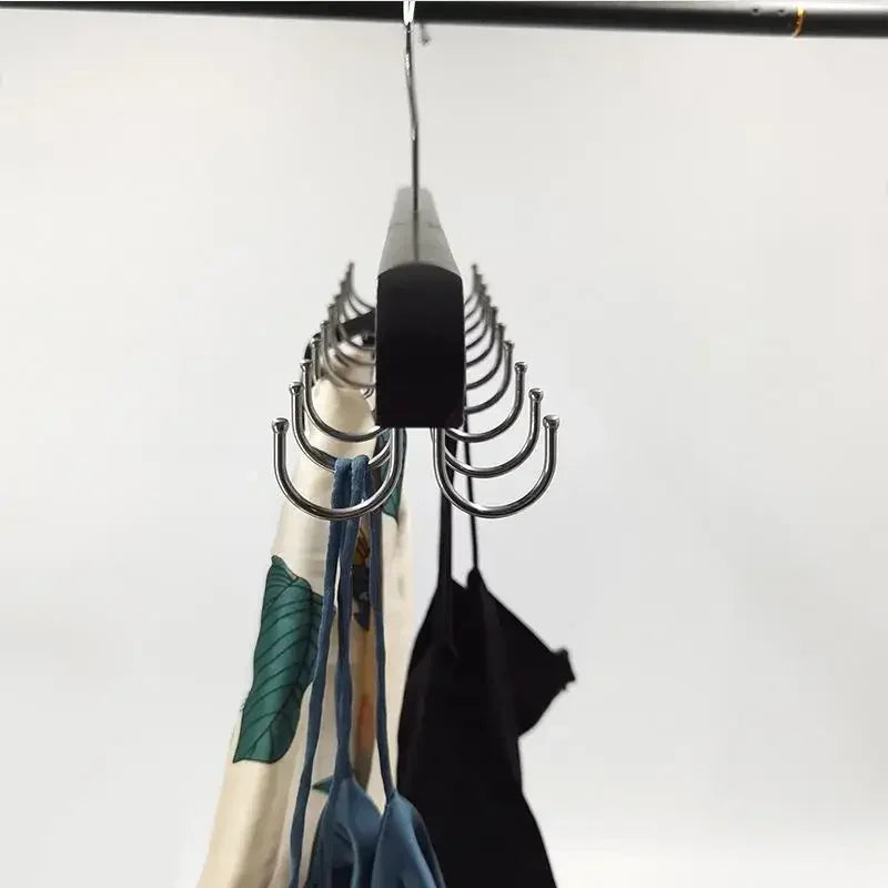 Wooden Belt Rack Women Storage Hangers for Clothes Case Home Wardrobe Accessories Supplly Scarf Organizer Men Tie Belt Hangers Peaceful Pleasures Health and Wellness