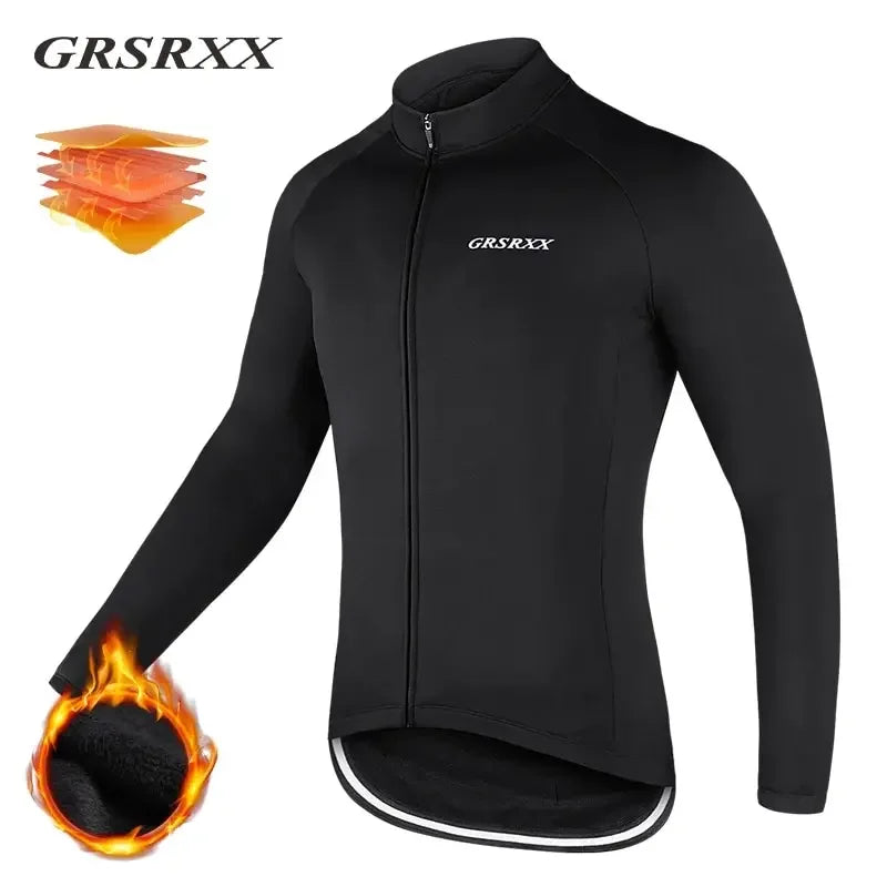 Unisex Winter Cycling Jacket – Thermal, Windproof & Reflective