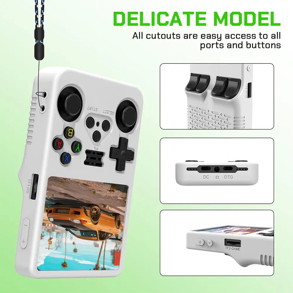 Silicone Case for Anbernic R36S Handheld Console – 8 Colors