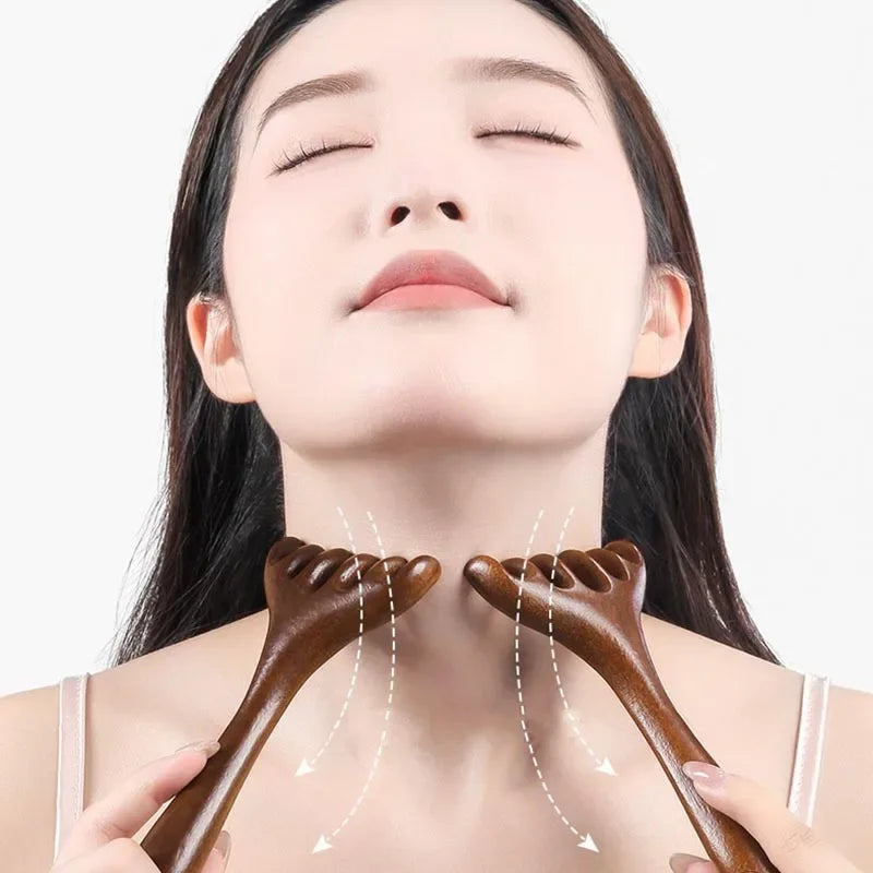 6-Claw Head Massager Comb | Gua Sha Scalp Massage Tool