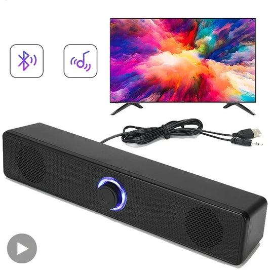 AyeBeau Bluetooth 5.3 Soundbar – PC, TV & Laptop Speaker Bluetooth Soundbar Speaker Oasis Select