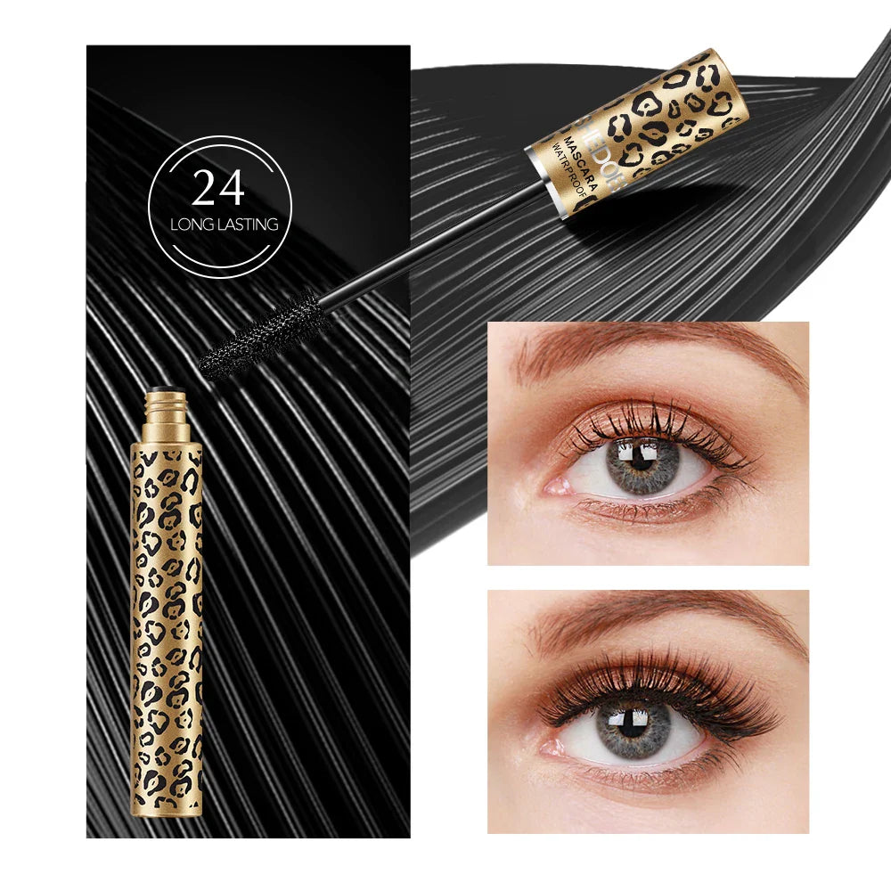 Waterproof Black Mascara – Curling & Smudge-Proof | 1 or 2 Pack