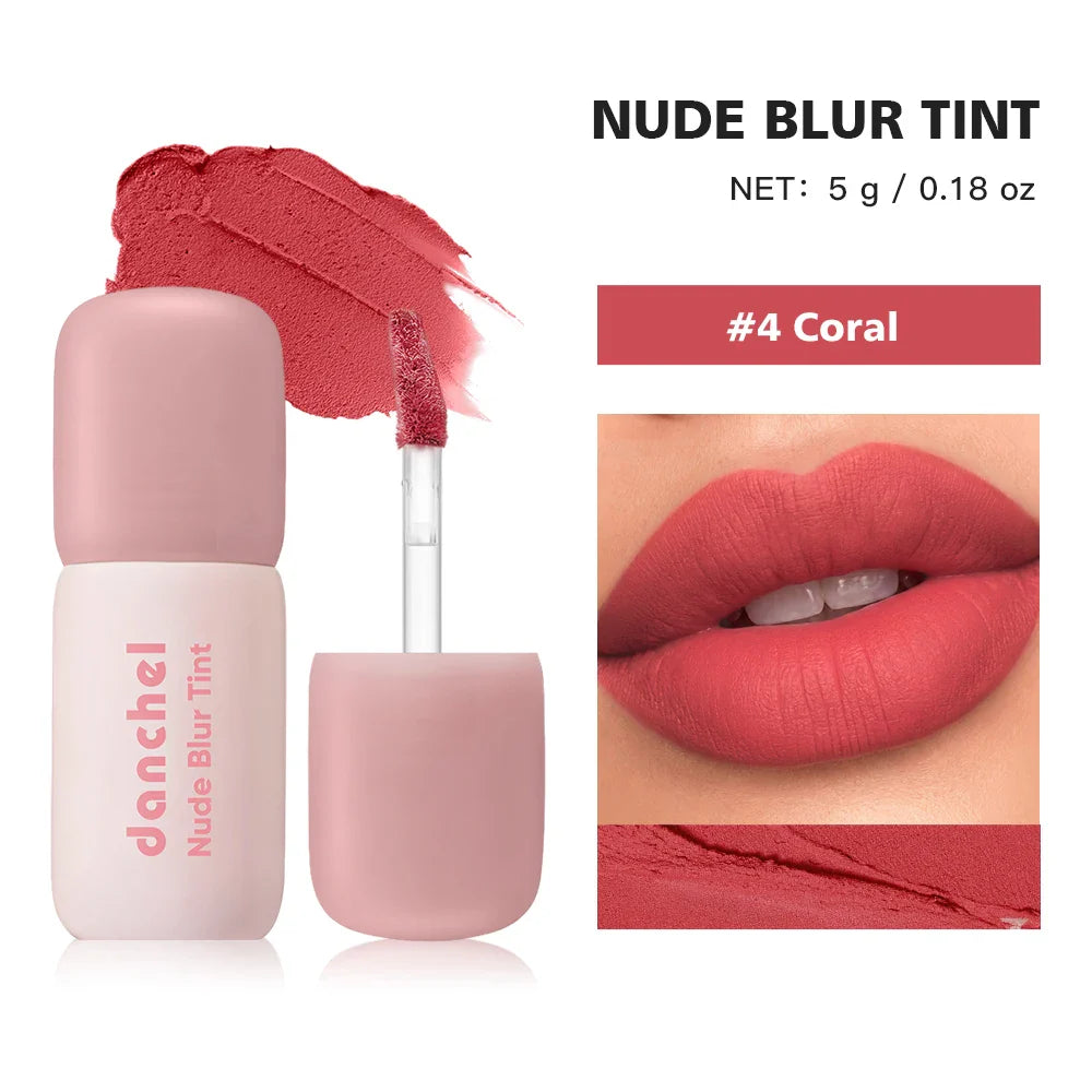 K-Beauty Nude Blur Tint 2-in-1 Lip & Cheek Stain – Light Apricot