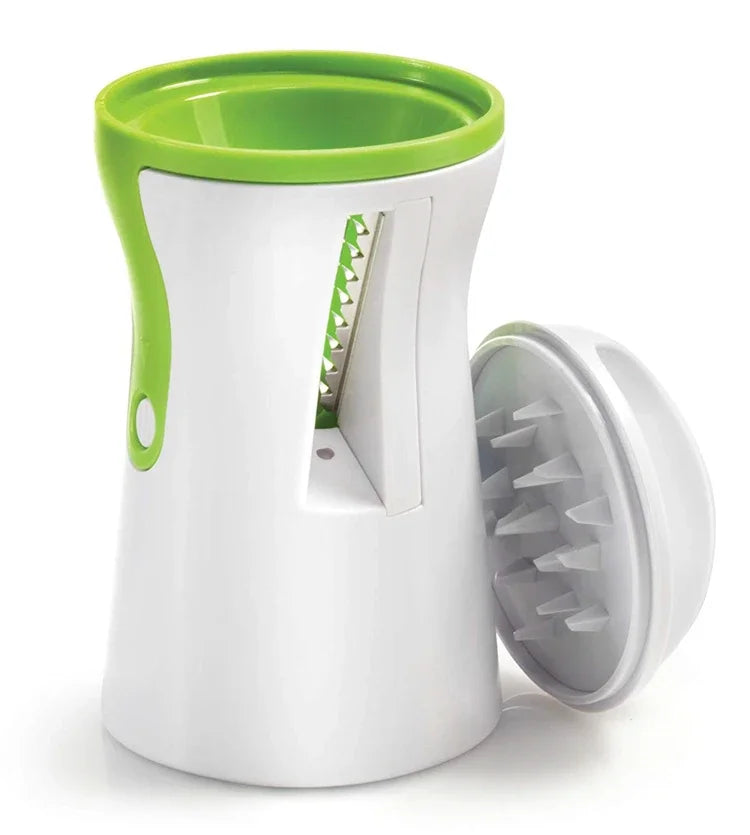3-in-1 Vegetable Spiralizer – Stainless Steel Veggie Pasta Maker